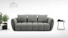 J and M Furniture Loveseat Lennox Fabric Loveseat in Dark Grey | J&M Furniture
