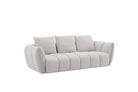 J and M Furniture Loveseat Lennox Fabric Loveseat in Light Grey | J&M Furniture
