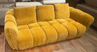 J and M Furniture Loveseat Lennox Fabric Loveseat in Mustard | J&M Furniture