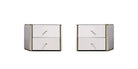 J and M Furniture Nightstands 2 Nightstands Lucera Nightstand