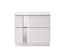 J and M Furniture Nightstands Add 1 Nightstand Palermo Nightstand in White