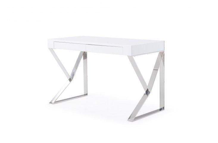 J and M Furniture Office Furniture Noho Desk in White