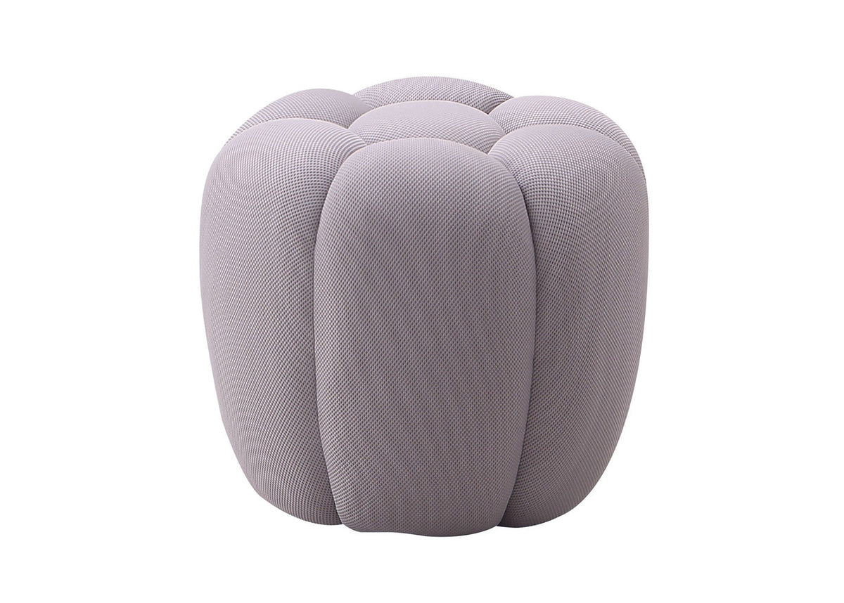 J and M Furniture Ottoman 1 Ottoman Fantasy Fabric Ottoman in Grey