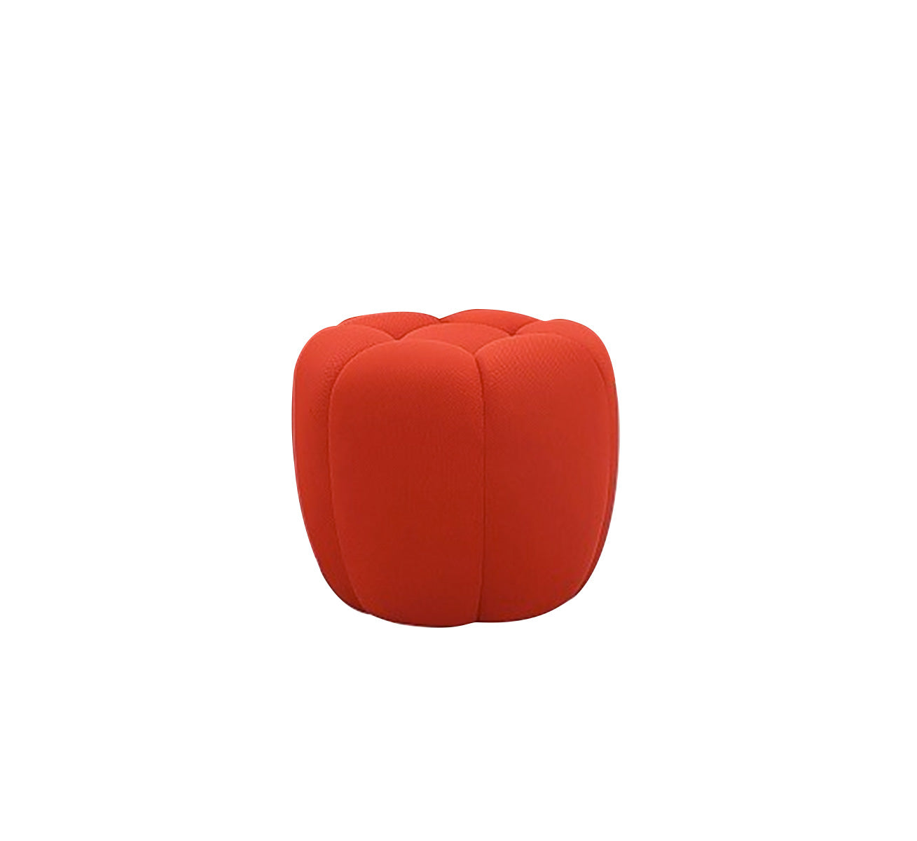 J and M Furniture Ottoman 1 Ottoman Fantasy Fabric Ottoman in Red