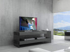 J and M Furniture TV Stand & Entertainment Centers Grey Cloud Mini TV Base in High Gloss | J&M Furniture