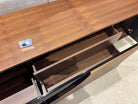 J and M Furniture TV Stand & Entertainment Centers Modern TV Base 101F in Walnut & White | J&M Furniture