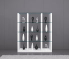 J and M Furniture Wall Unit Cloud Modular Wall Unit in High Gloss