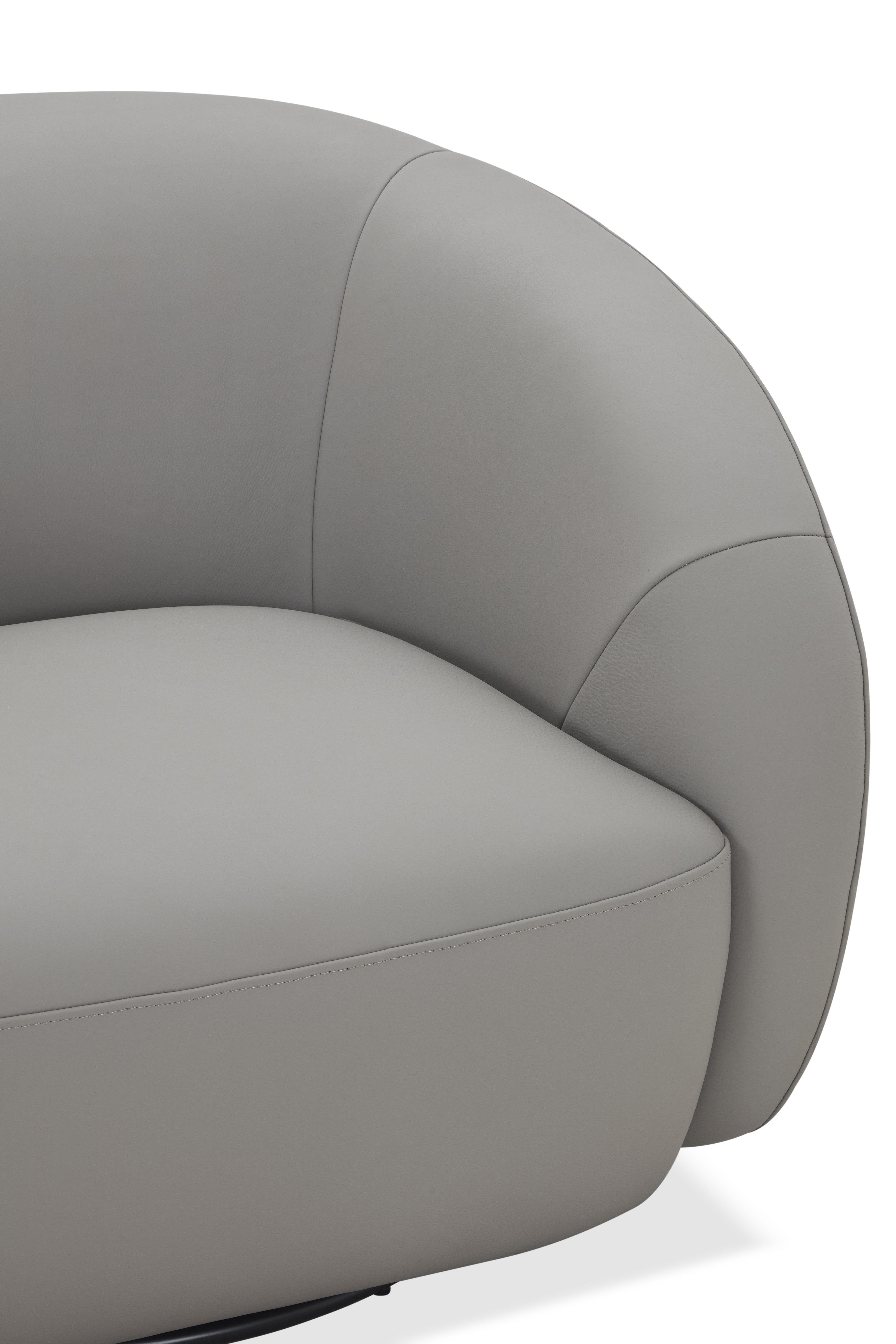 JnmFurniture.com Chair Orbit Swivel Chair in Mink