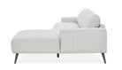 JnmFurniture.com Couches & Sofa Capri RHF Sectional in Frost