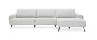 JnmFurniture.com Couches & Sofa Capri RHF Sectional in Frost