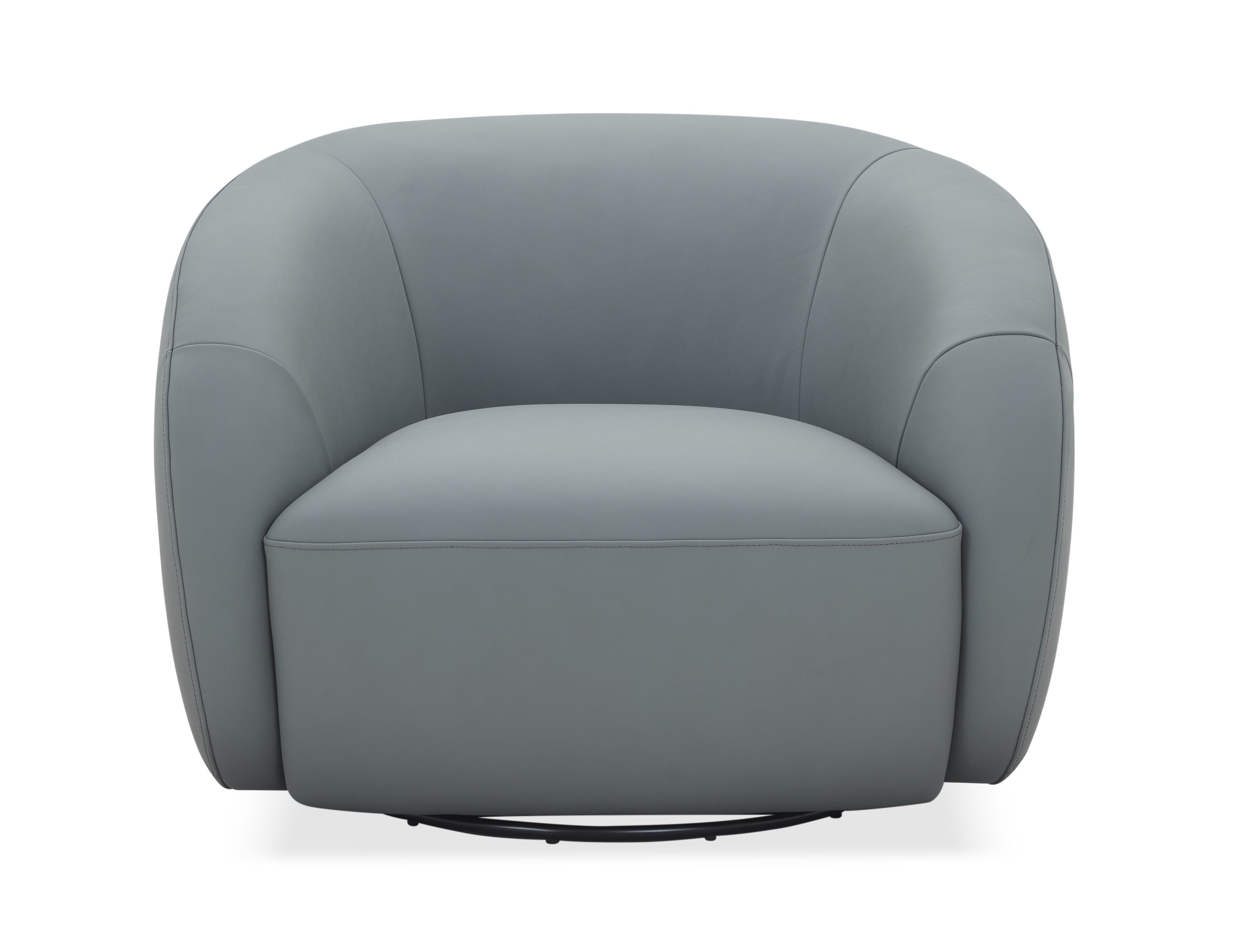 JnmFurniture.com Lounge Chair Orbit Swivel Chair in Blue