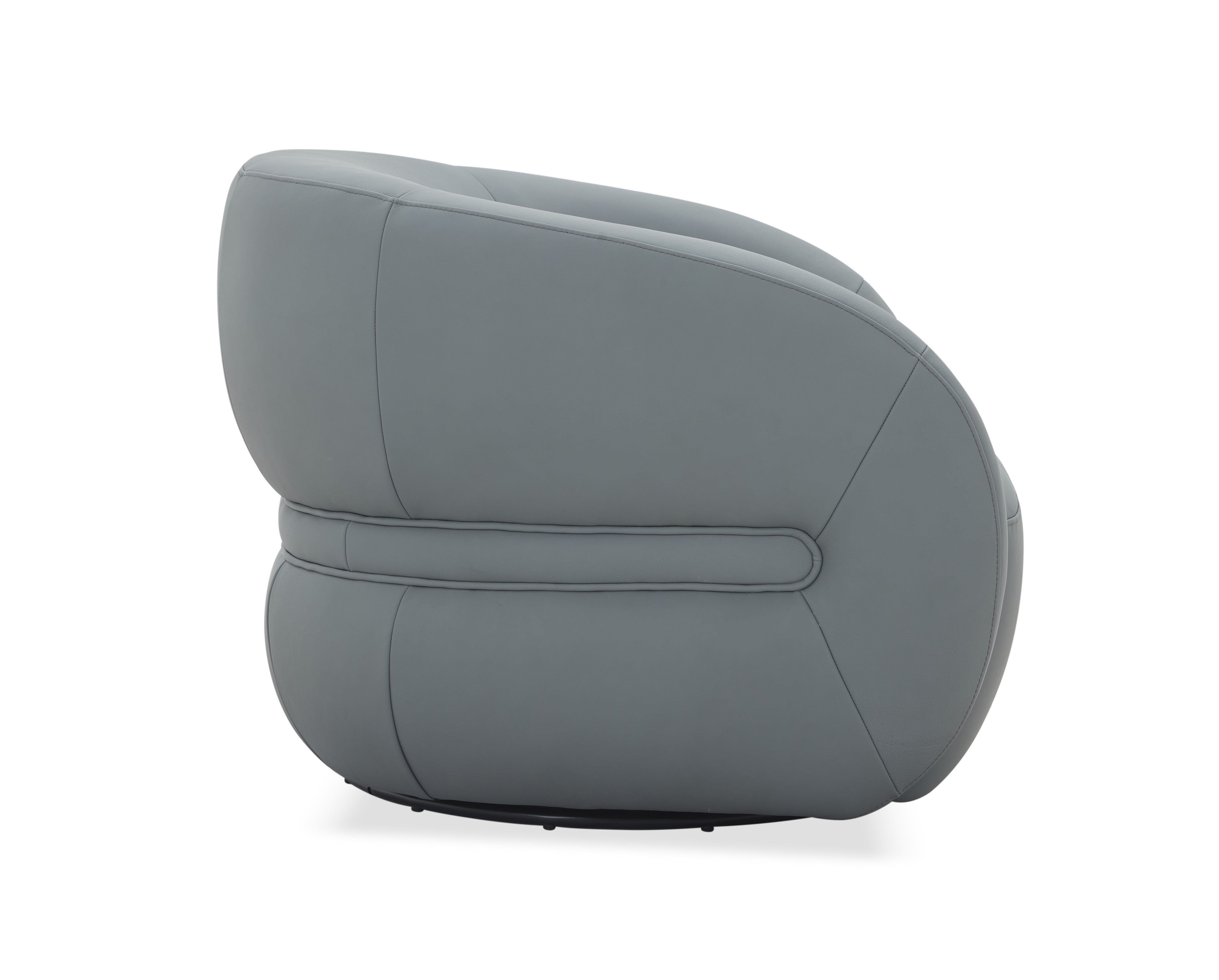 JnmFurniture.com Lounge Chair Orbit Swivel Chair in Blue