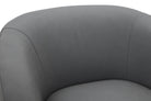 JnmFurniture.com Lounge Chair Orbit Swivel Chair in Charcoal
