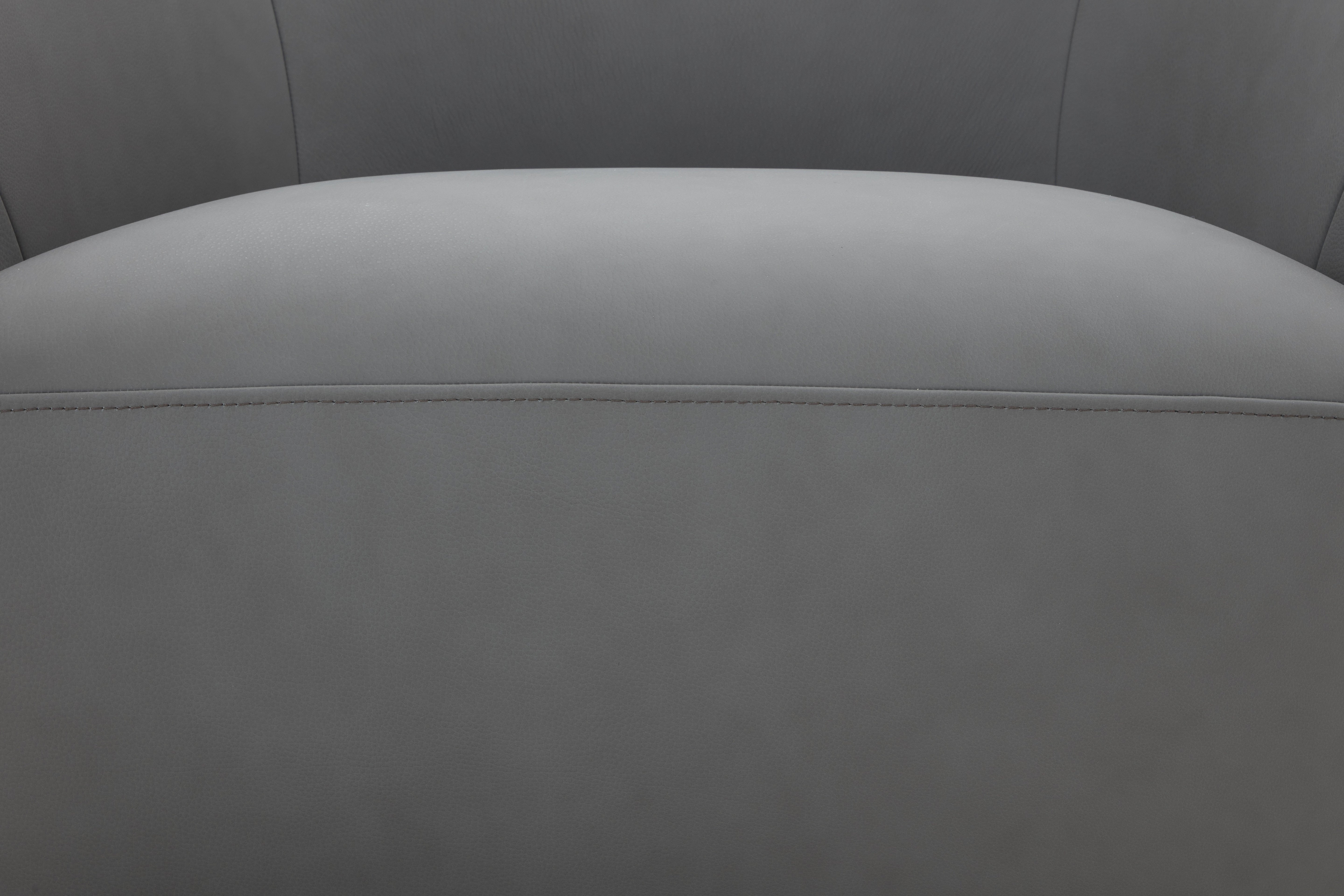 JnmFurniture.com Lounge Chair Orbit Swivel Chair in Charcoal