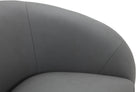 JnmFurniture.com Lounge Chair Orbit Swivel Chair in Charcoal
