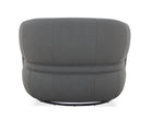 JnmFurniture.com Lounge Chair Orbit Swivel Chair in Charcoal