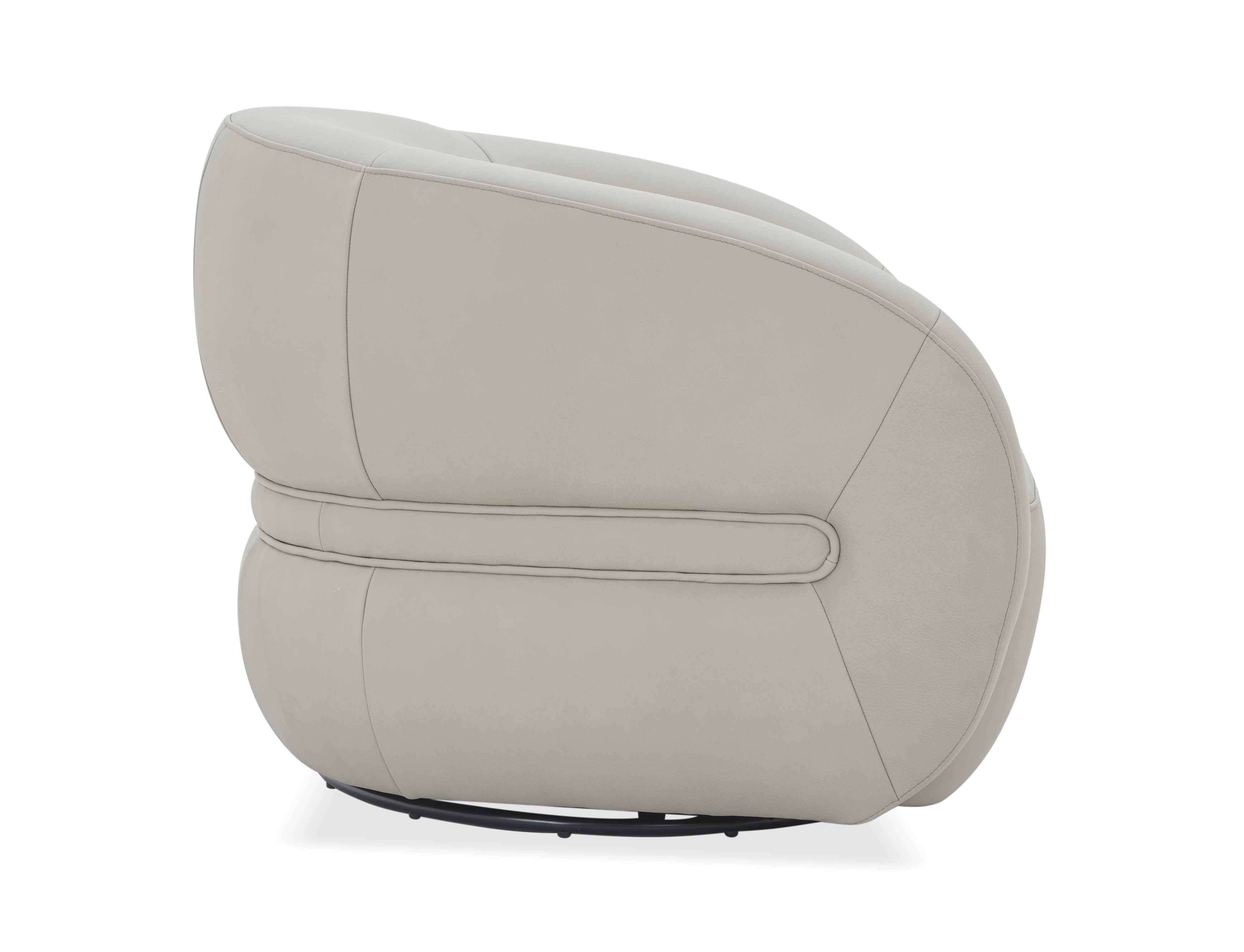 JnmFurniture.com Lounge Chair Orbit Swivel Chair in Khaki