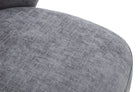 JnmFurniture.com Lounge Chair Zola Swivel Chair in Charcoal