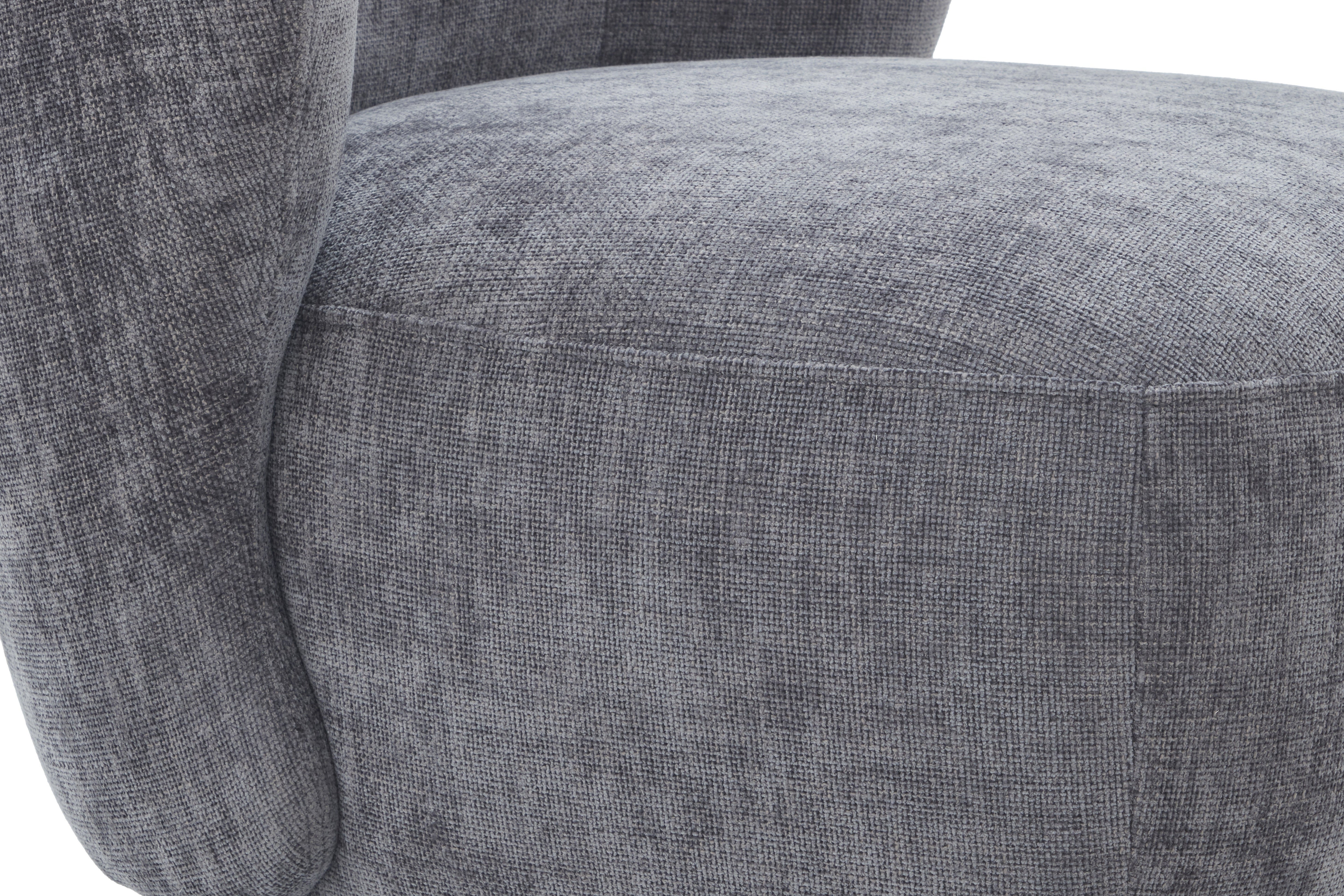 JnmFurniture.com Lounge Chair Zola Swivel Chair in Charcoal