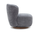 JnmFurniture.com Lounge Chair Zola Swivel Chair in Charcoal