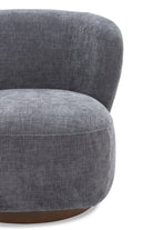 JnmFurniture.com Lounge Chair Zola Swivel Chair in Charcoal