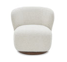JnmFurniture.com Lounge Chair Zola Swivel Chair in Pearl