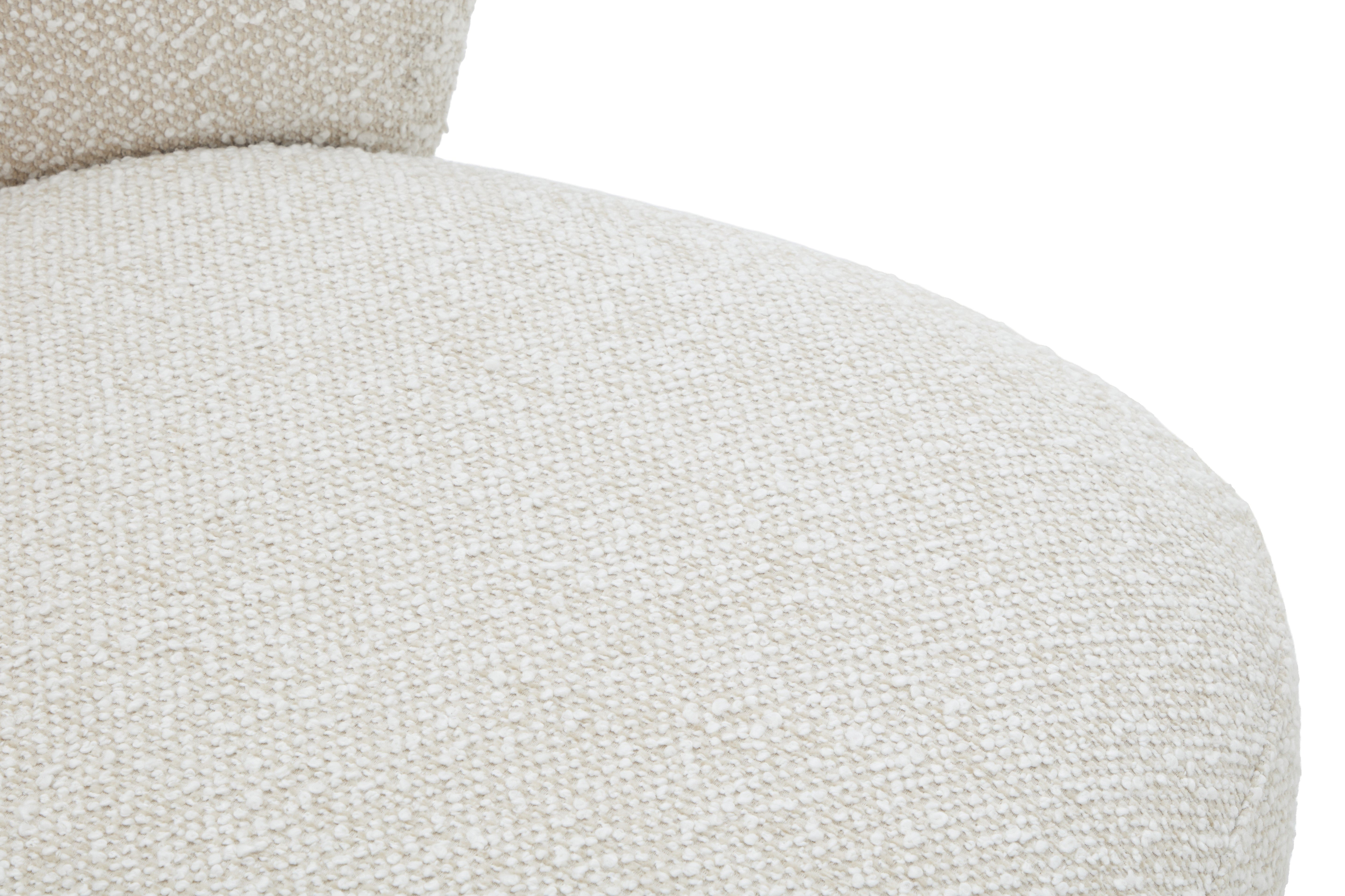 JnmFurniture.com Lounge Chair Zola Swivel Chair in Pearl