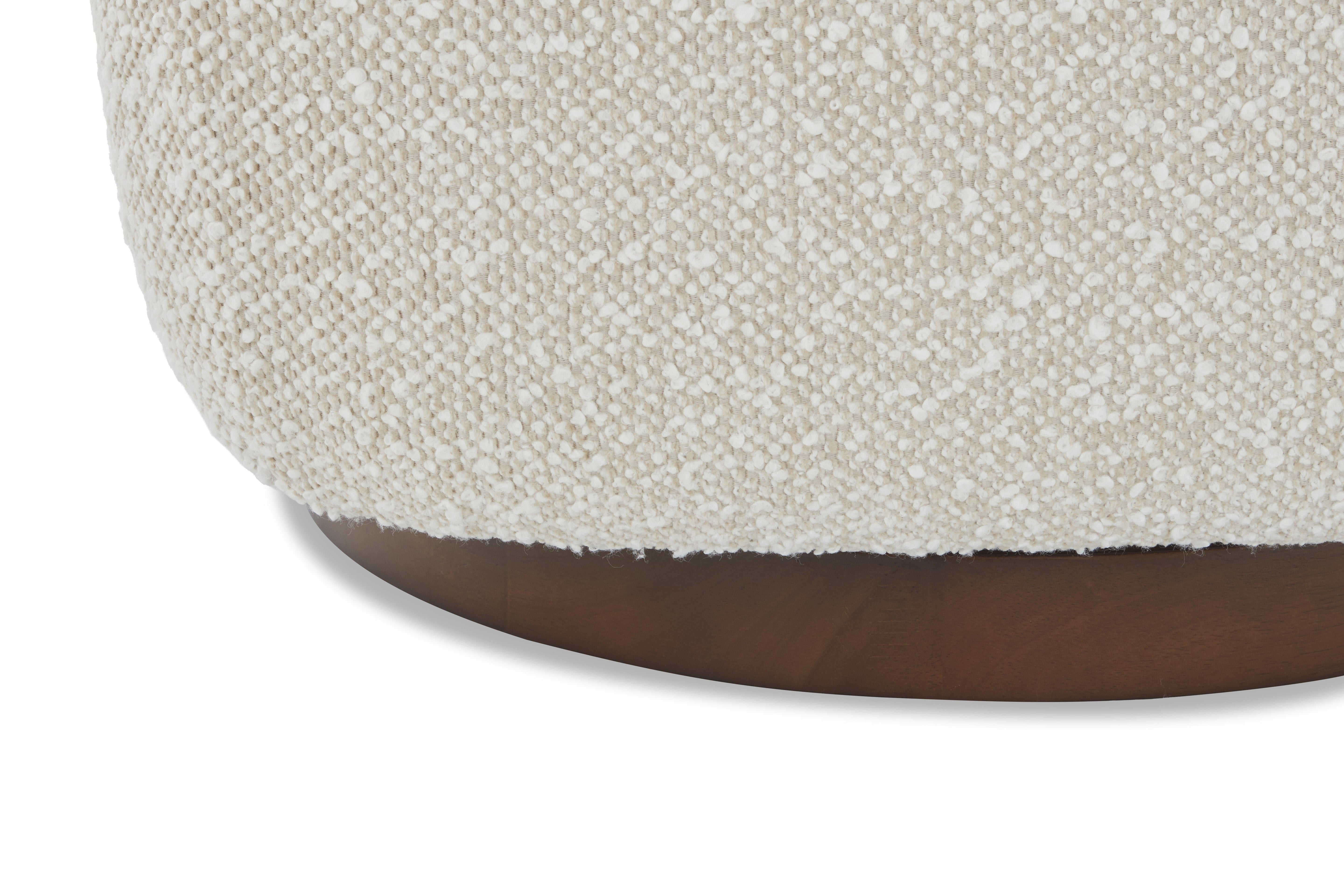 JnmFurniture.com Lounge Chair Zola Swivel Chair in Pearl