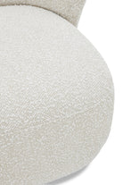 JnmFurniture.com Lounge Chair Zola Swivel Chair in Pearl