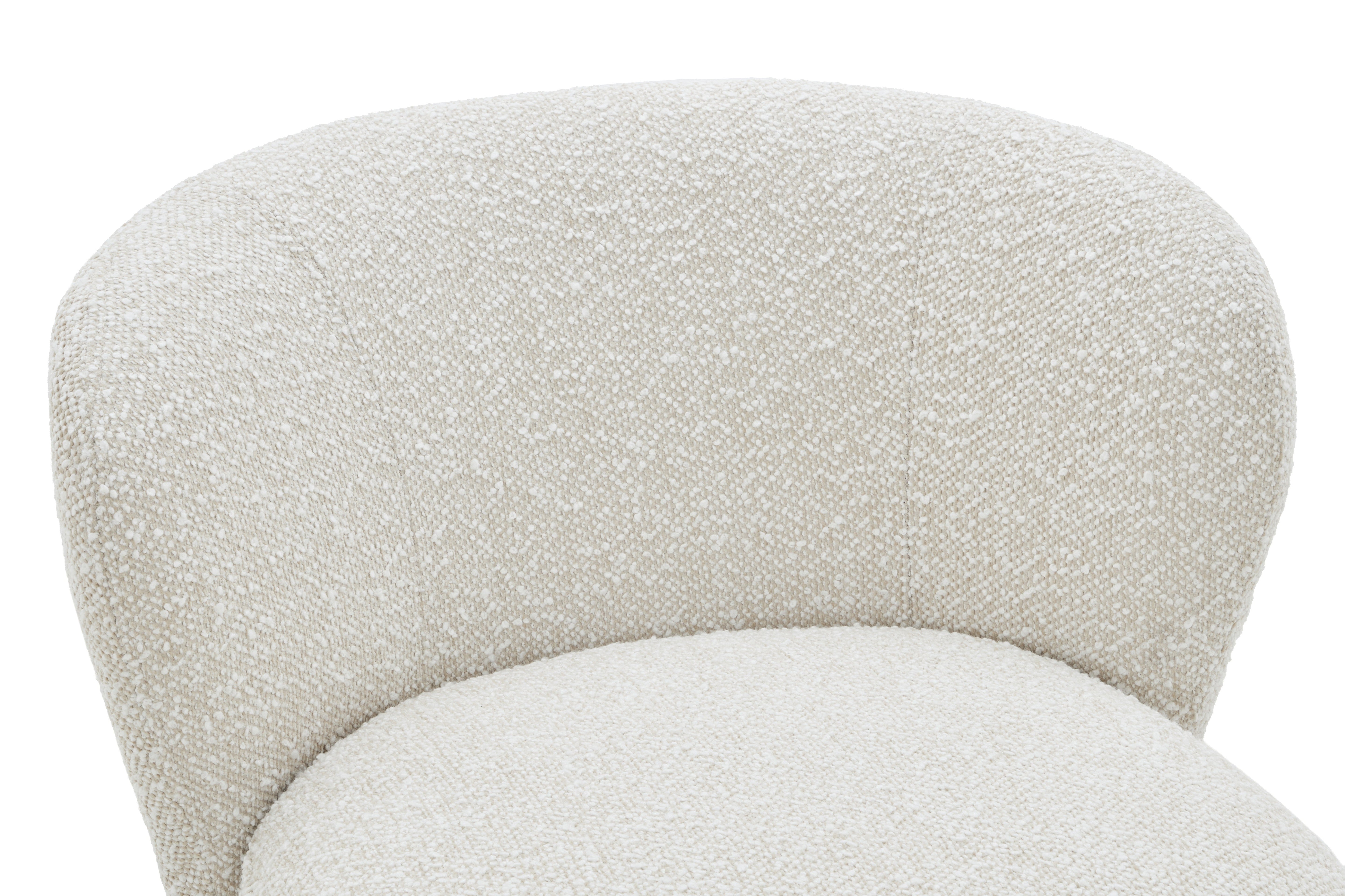 JnmFurniture.com Lounge Chair Zola Swivel Chair in Pearl