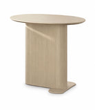 JnmFurniture.com Occasional Tables Vento End Table | Modern Travertine-Look Ceramic Side Table