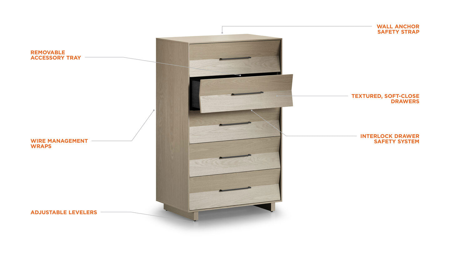 Kava Chest in Washed Oak - 9685 - Canal Furniture