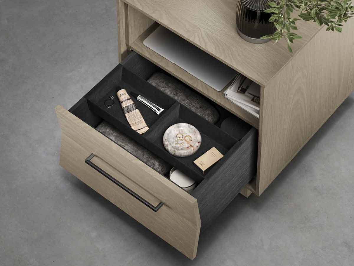 Kava Nightstand in Washed Oak 20" - 9681 - Canal Furniture