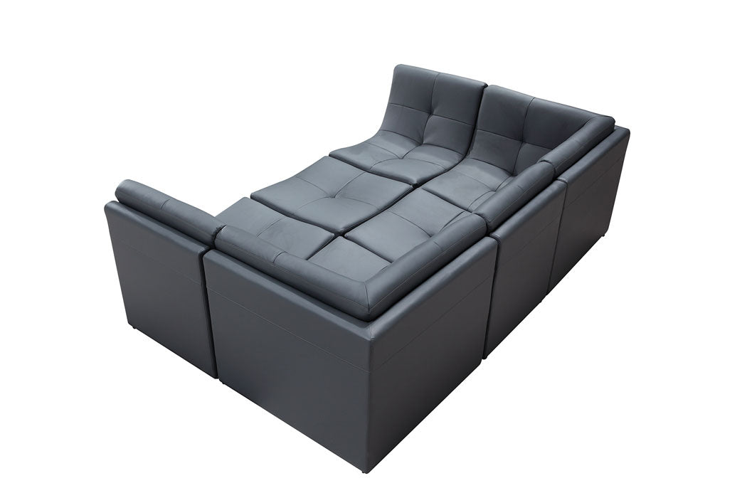 Lego Sofa Collection in Grey | J&M Furniture - Canal Furniture