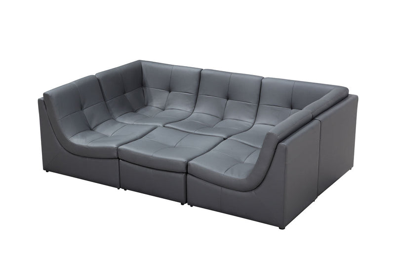 Lego Sofa Collection in Grey | J&M Furniture