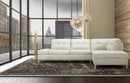 Leonardo Storage Sectional in Silver Grey | J&M Furniture