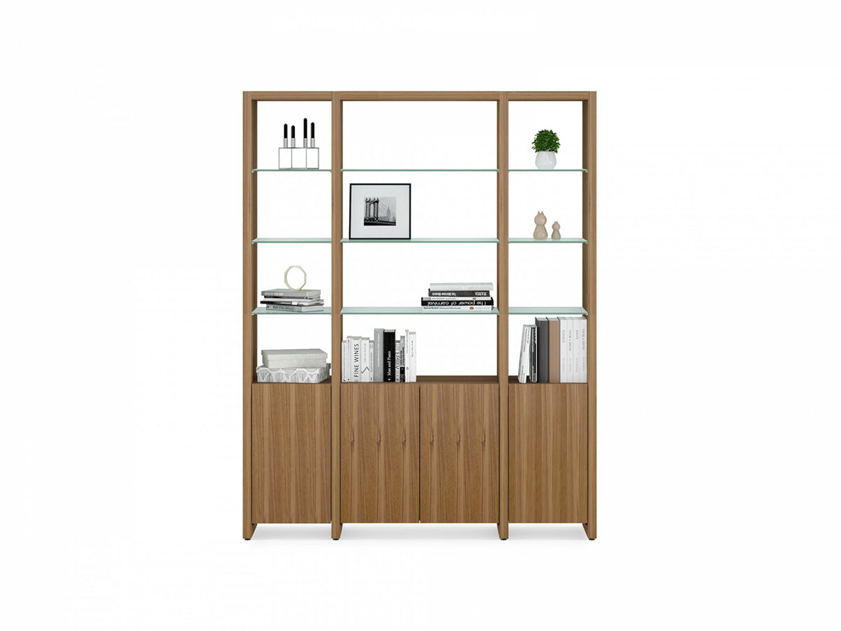 Linea Expandable Narrow Bookshelf 5801 | BDI Furniture - Canal Furniture