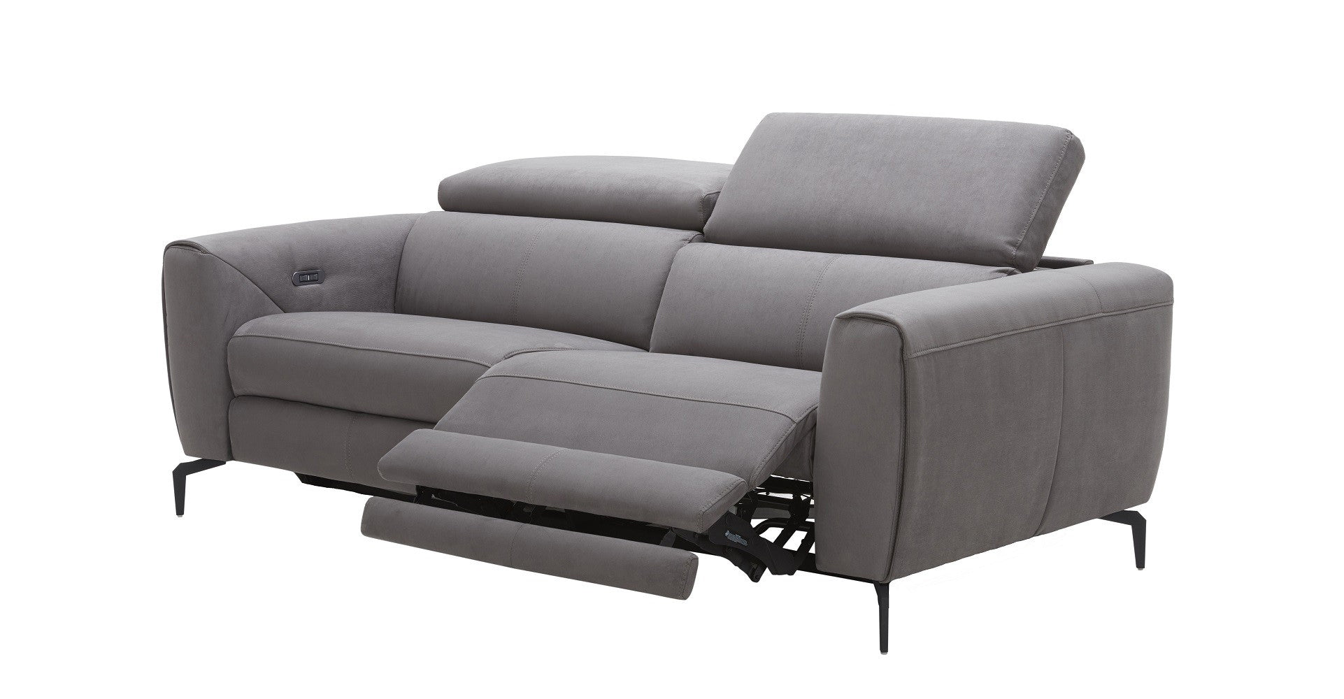 Lorenzo Motion Sofa in Dark Grey Fabric | J&M Furniture - Canal Furniture