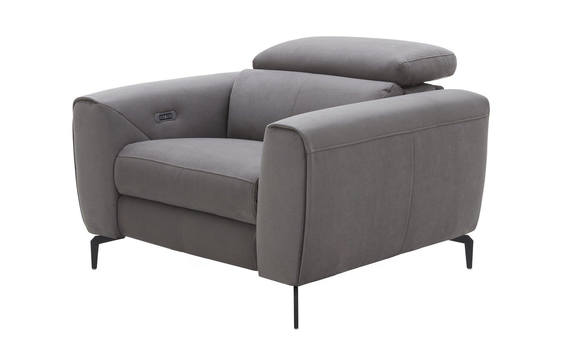 Lorenzo Motion Chair in Grey Fabric | J&M Furniture - Canal Furniture