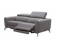 Lorenzo Motion Loveseat in Dark Grey Fabric | J&M Furniture - Canal Furniture