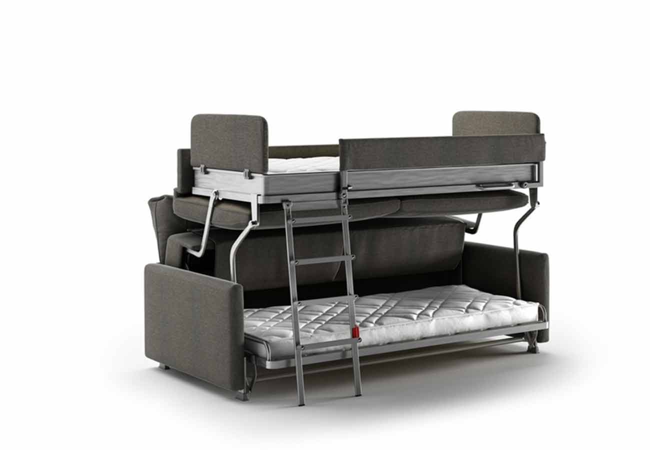 Luonto Couches & Sofa Elevate Bunk Bed Sleeper Sofa - Atlantic 07 | Luonto