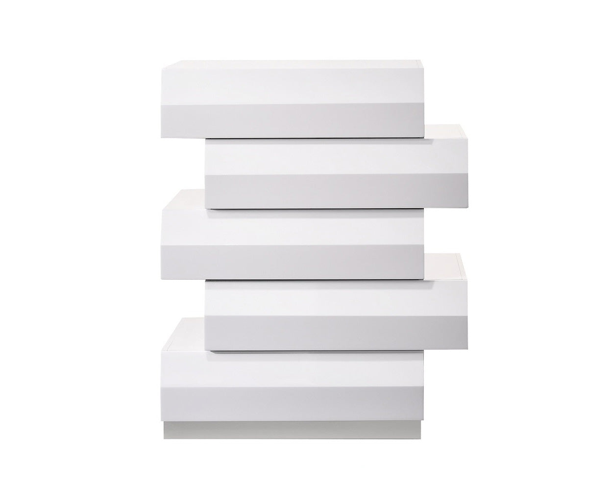 Milan Chest in White - Canal Furniture