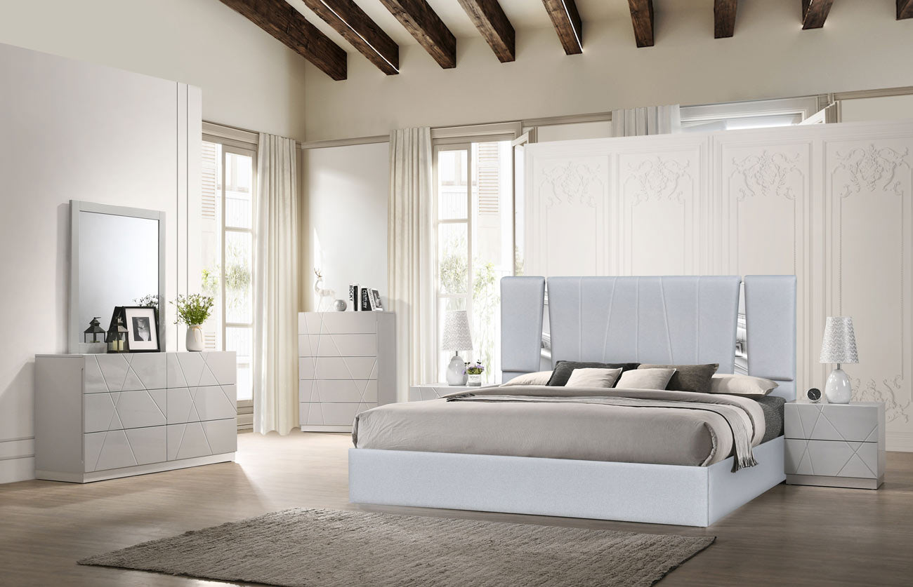 Matisse Bed in Silver Grey - Canal Furniture