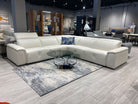 Max Divani Couches & Sofa Mayon Leather Sectional | Max Divani