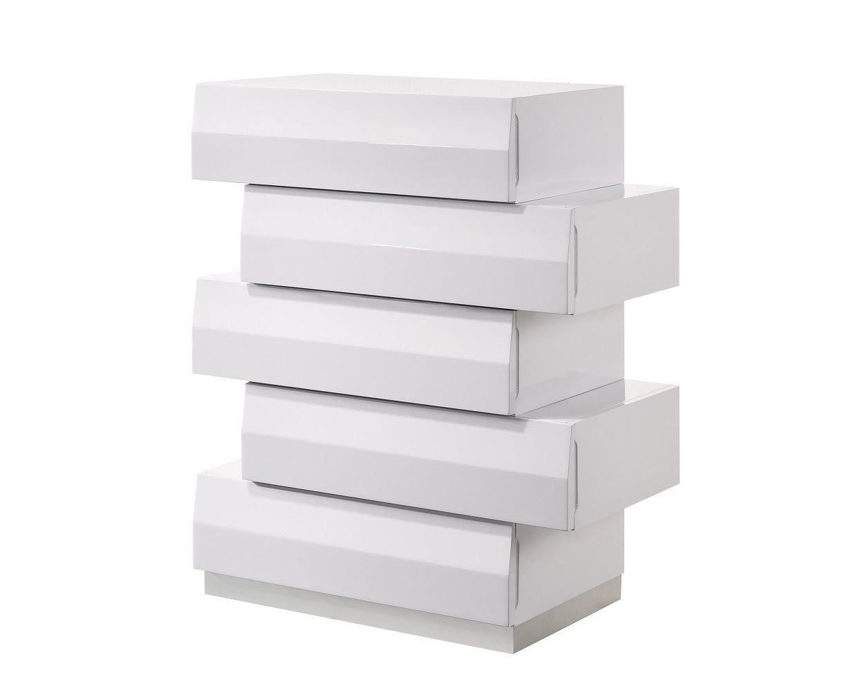 Milan Chest in White - Canal Furniture