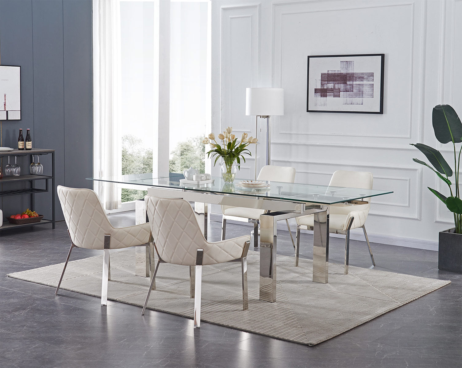 Moda Extension Dining Table | J&M Furniture - Canal Furniture
