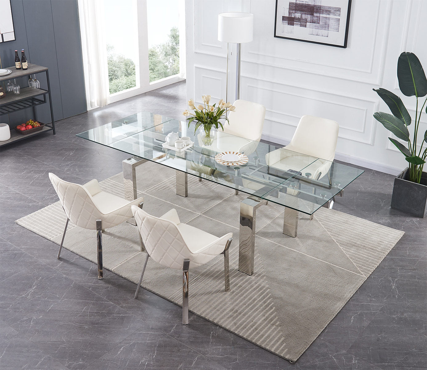 Moda Extension Dining Table | J&M Furniture - Canal Furniture