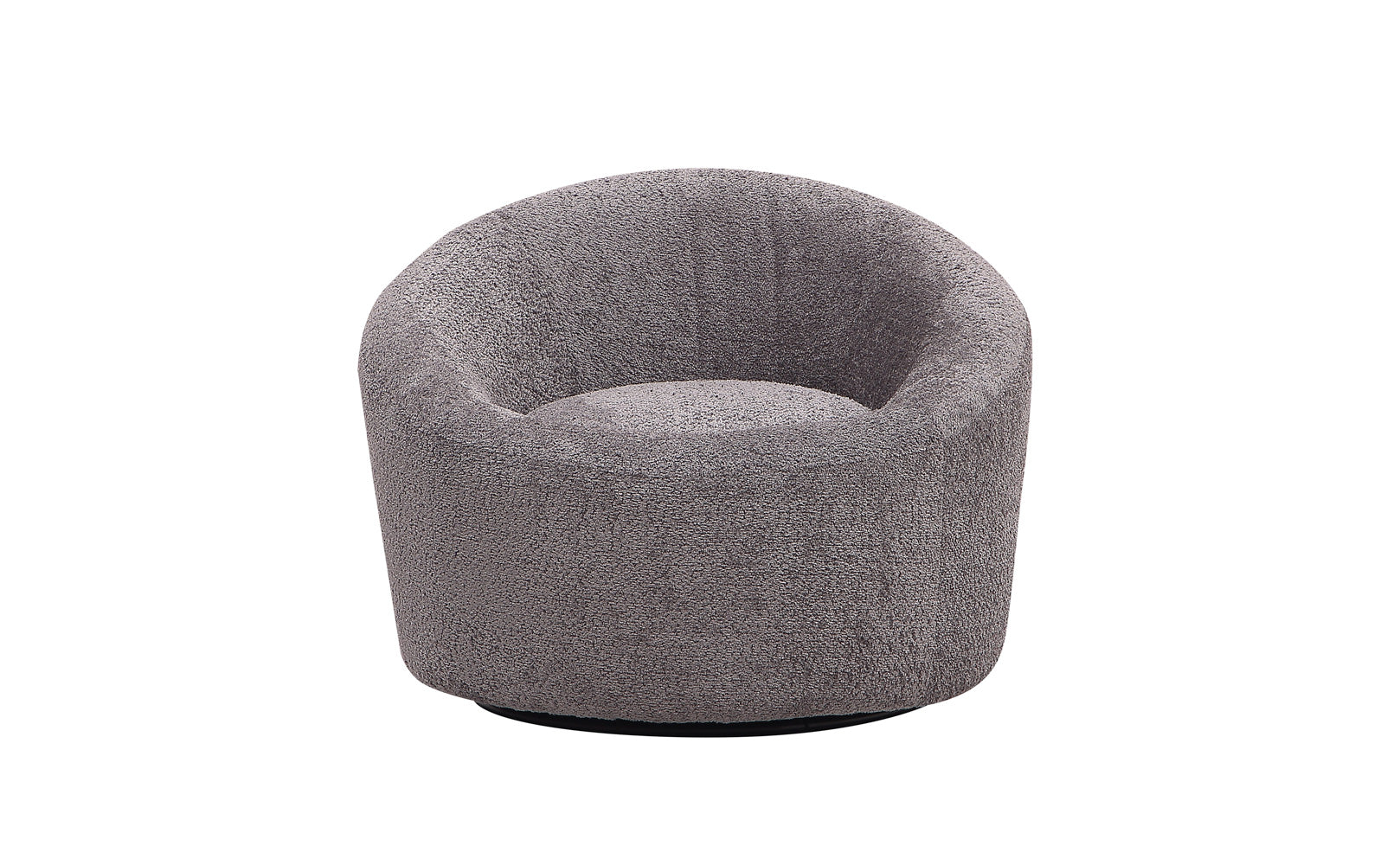 Moon Fabric Chair in Dark Grey | J&M Furniture - Canal Furniture