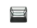 Nimbus Glass End Table 2094E | Elite Modern