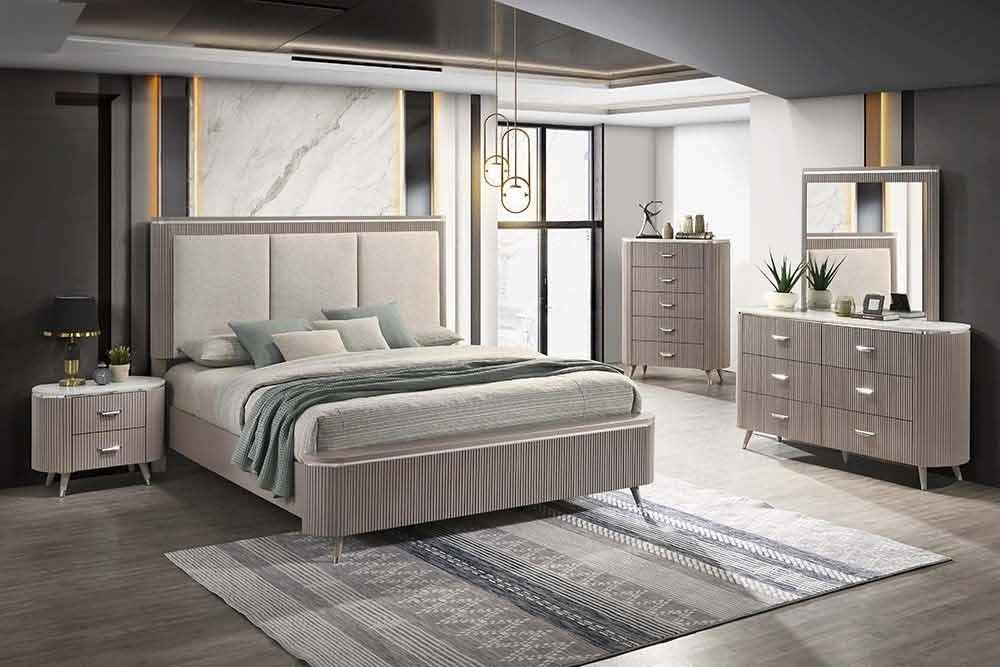 Opal Modern Bed | J&M Furniture - Canal Furniture